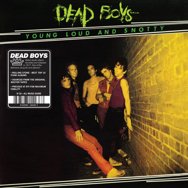 Dead Boys, The - Young Loud And Snotty (LP) - Velvet Music