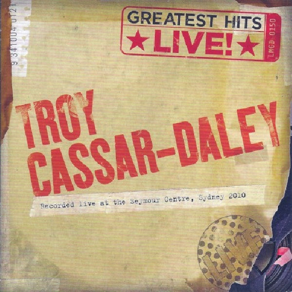 Troy Cassar-daley - Greatest hits live (CD) - Velvet Music