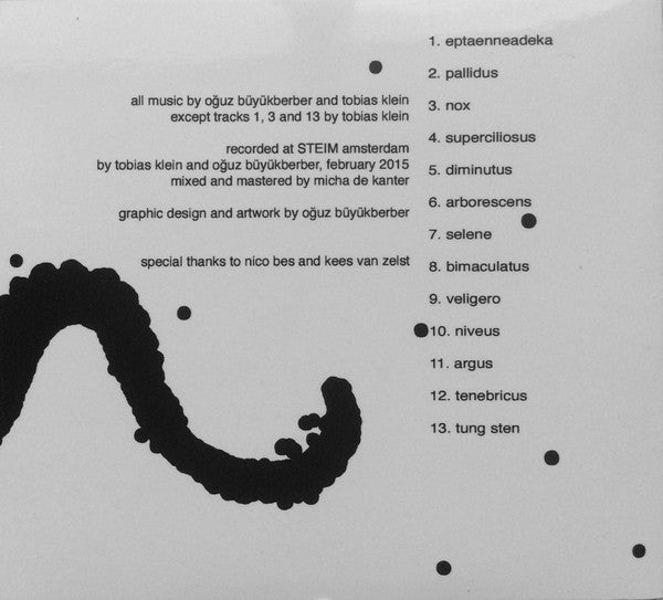 Oğuz Büyükberber, Tobias Klein - Reverse Camouflage (second-hand CD)
