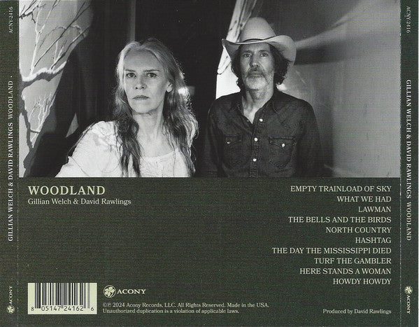 Gillian Welch & David Rawlings - Woodland (CD)