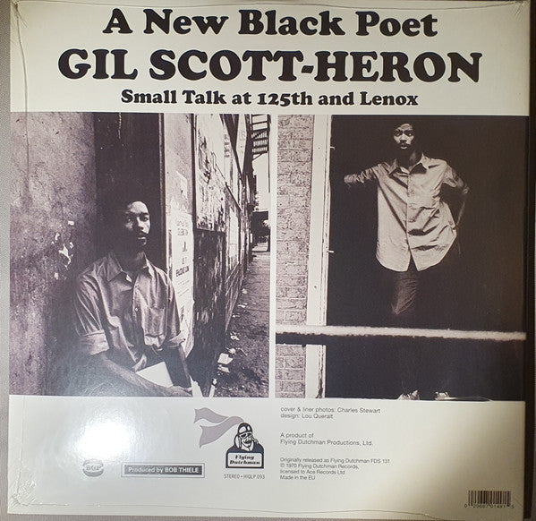 Gil Scott-Heron - Small Talk At 125th And Lenox (LP) - Velvet Music