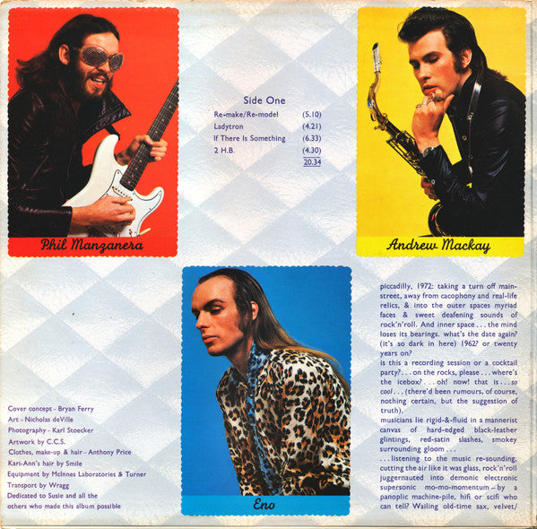 Roxy Music - Roxy Music (tweedehands LP) - Velvet Music