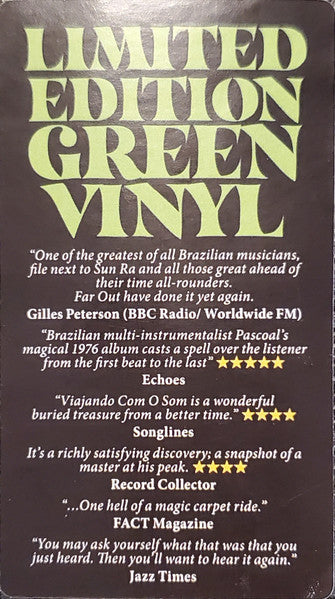 Hermeto Pascoal & Hermeto Pascoal & Grupo Vice Versa - Viajando Com O Som (The Lost '76 Vice-Versa Studio Session) (LP) - Velvet Music