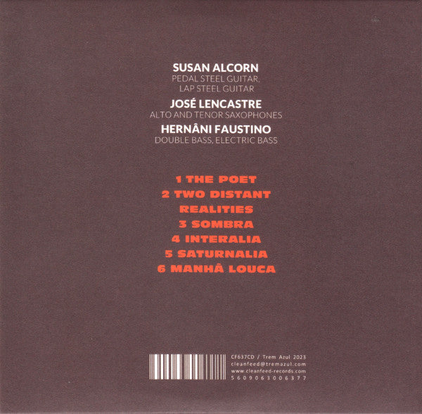 Susan Alcorn, José Lencastre, Hernani Faustino - Manifesto (second-hand CD)