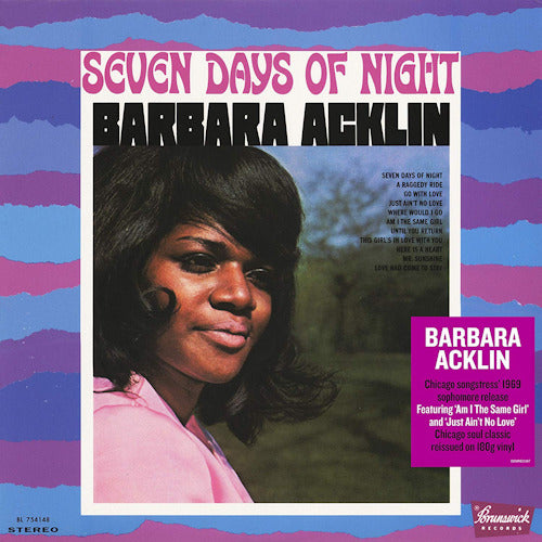 Barbara Acklin - Seven days of night (LP) - Velvet Music