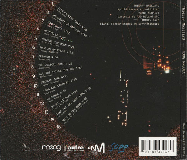 Thierry Maillard - Moog Project (tweedehands CD) - Velvet Music