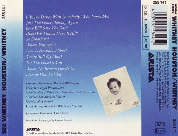 Whitney Houston - Whitney (second hand CD)