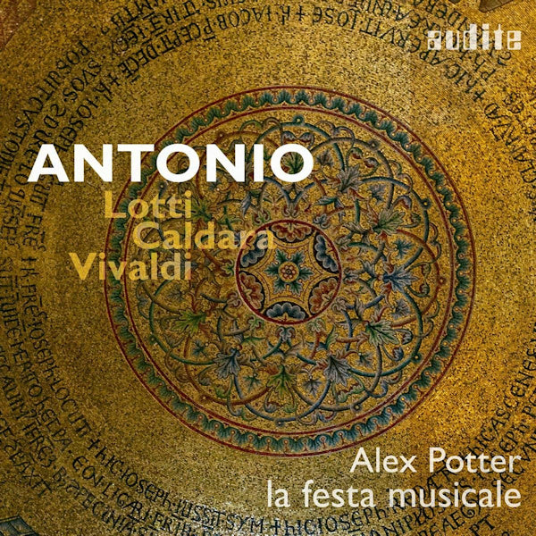 Alex Potter / La Festa Musicale - Antonio: Lotti / Caldara / Vivaldi (CD) - Velvet Music