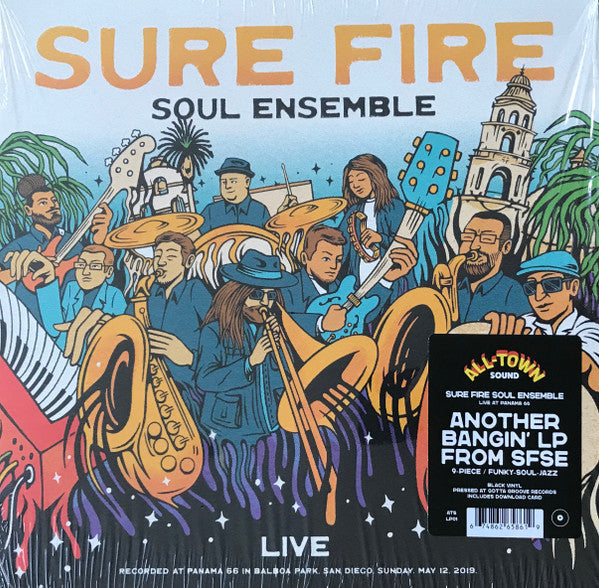 Sure Fire Soul Ensemble, The - Live At Panama 66 (LP) - Velvet Music