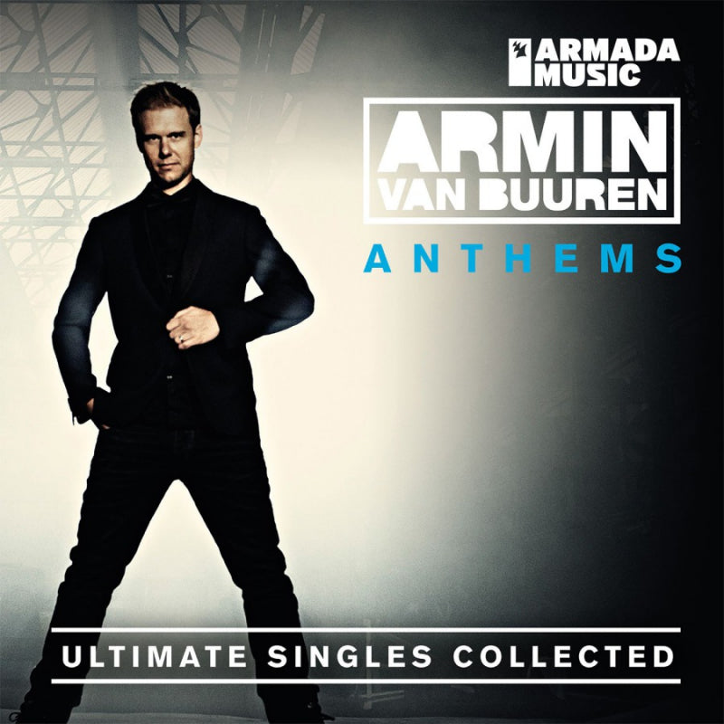 Armin Van Buuren - Anthems: ultimate singles collected -blue, black & white marbled vinyl- (LP) - Velvet Music