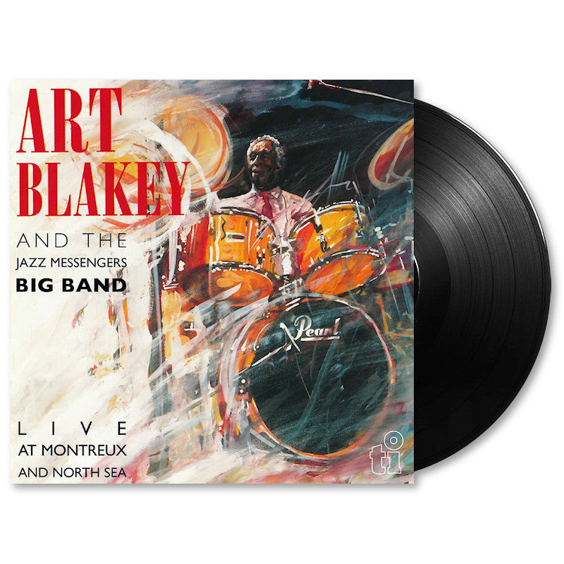 Art Blakey And The Jazz Messengers Big Band - Live at montreux and north sea (LP) - Velvet Music
