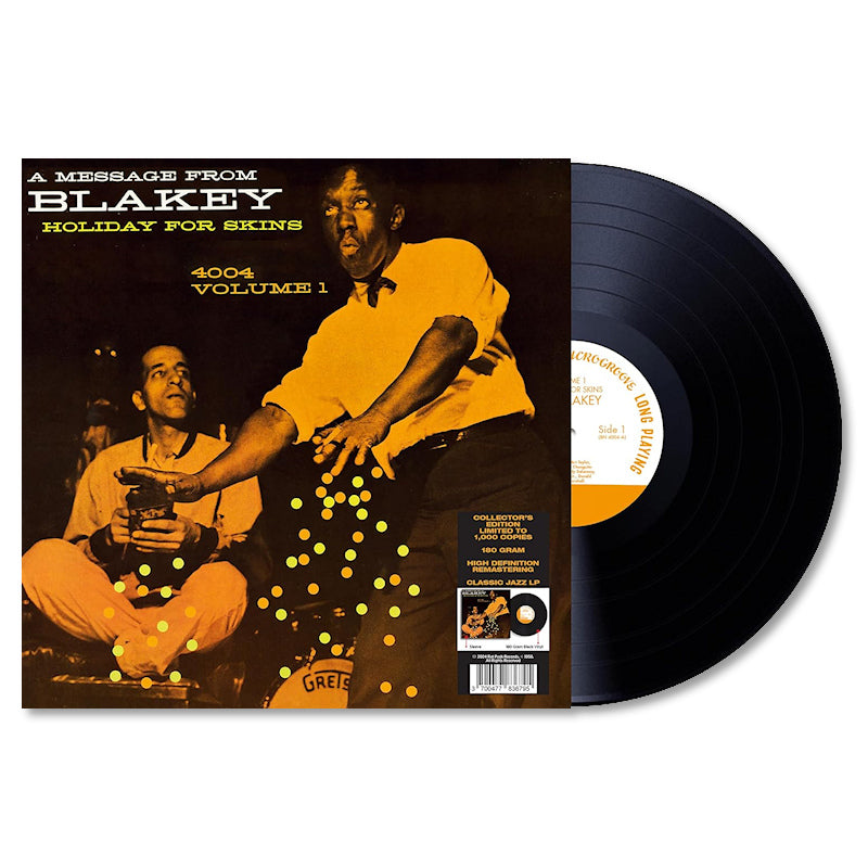Art Blakey - Holiday for skins volume 1 (LP) - Velvet Music