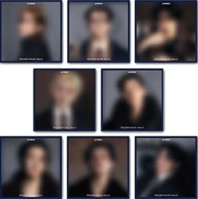 Ateez - Golden hour: part.4 (PACKAGE : CD + STICKER 1EA + 28P BOOKLET + PHOTO CARD 1EA + FOLDED POSTER 1EA COVER : HONGJOONG / SEONGHWA / YUNHO / YEOSANG / SAN / MINGI / WOOYOUNG / JONGHO CD) - Velvet Music