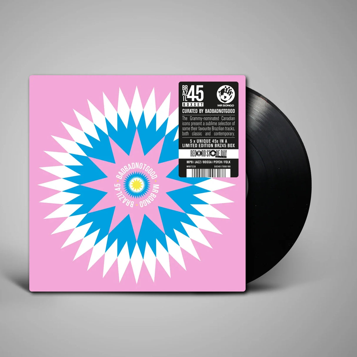 Various Artists - Brazil 45 Boxset Vol.6 (Curated by Badbadnotgood) (7-inch single) - Velvet Music