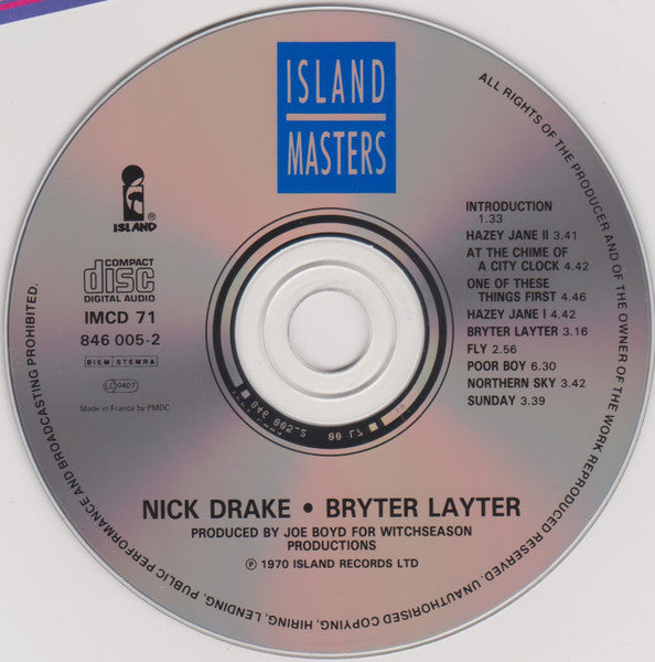 Nick Drake - Bryter Layter (CD d'occasion)