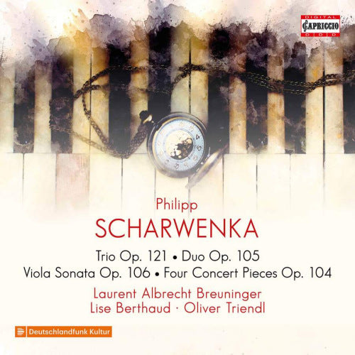 P. Scharwenka - Trio op.121/duo op.105/sonate pour alto op.106/4 Pièces de concert (CD)