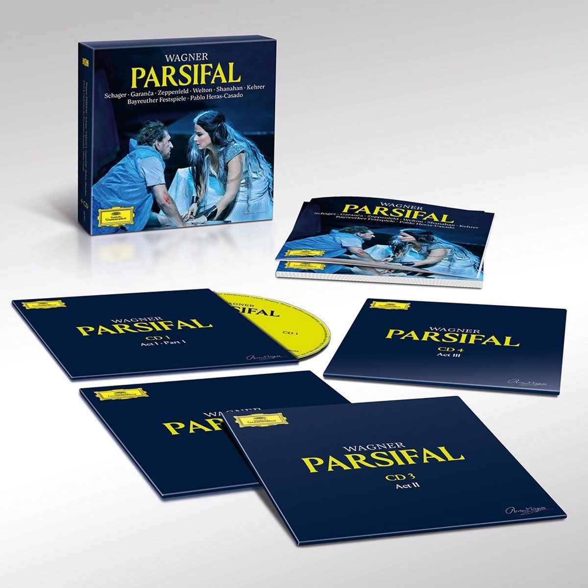 Bayreuther Festspielchor & Bayreuther Festspielorchester & Pablo Heras-casado - Wagner: parsifal (CD) - Velvet Music