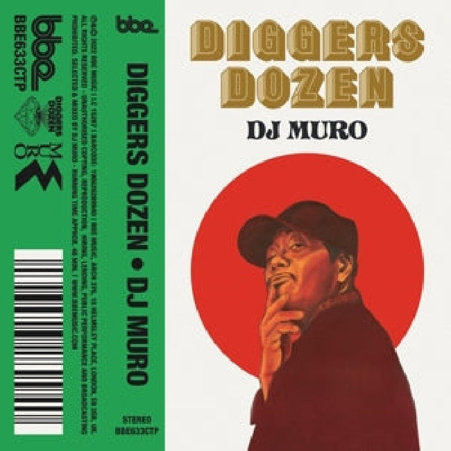 Dj Muro - Diggers dozen - 12 nippon gems selected by dj muro (muziekcassette) - Velvet Music