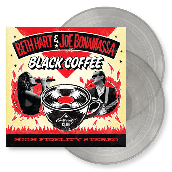 Beth Hart & Joe Bonamassa - Black coffee -transpar- (LP) - Velvet Music