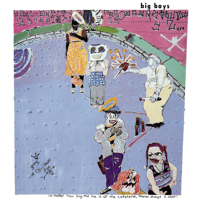 Big Boys - No Matter How Long The Line At The Cafeteria Is There Is Always A Seat -purple vinyl- (LP)