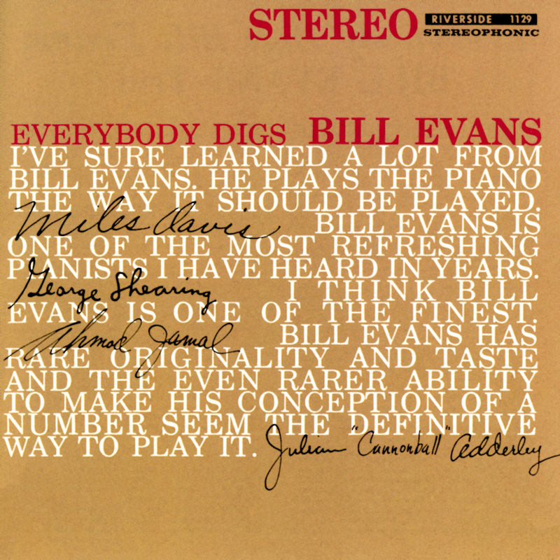 Bill Evans - Everybody Digs Bill Evans (LP)
