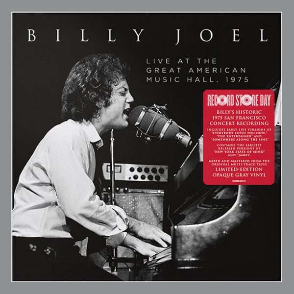 Billy Joel - Live at the great american music hall - 1975 (LP) - Velvet Music