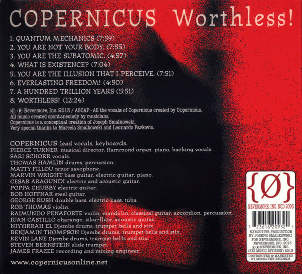 Copernicus - Worthless! (second hand CD)