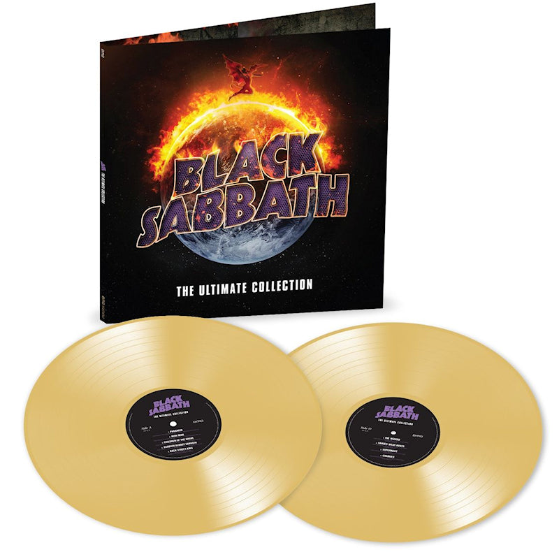 Black Sabbath - The ultimate collection- GOLD VINYL (LP) - Velvet Music