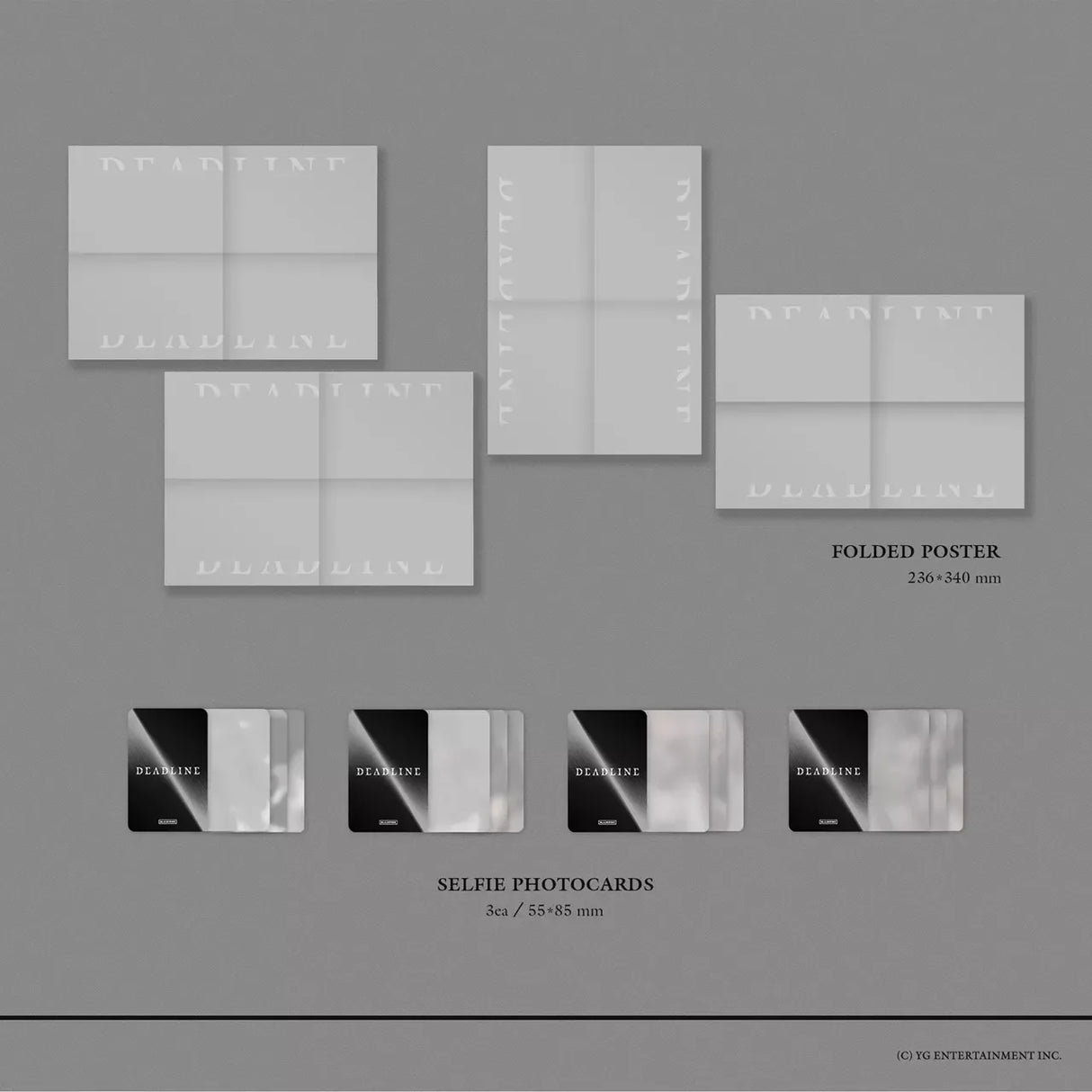 Blackpink - Deadline SILVER Version_JENNIE (3rd MINI ALBUM CD) - Velvet Music