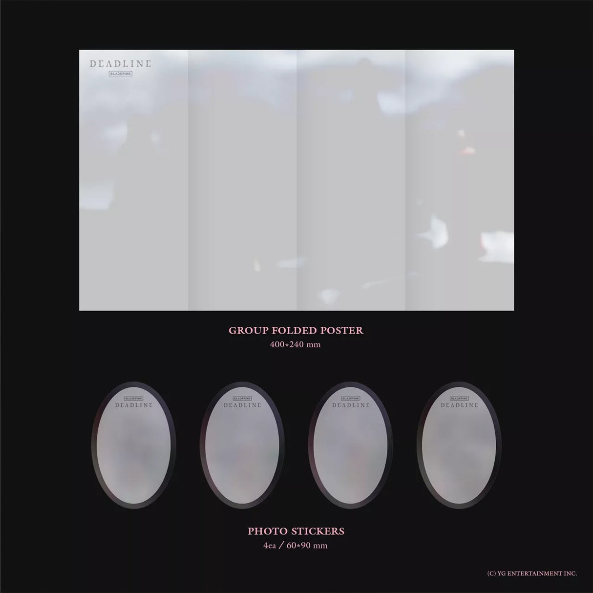 Blackpink - Deadline BLACK Version (3rd MINI ALBUM CD)