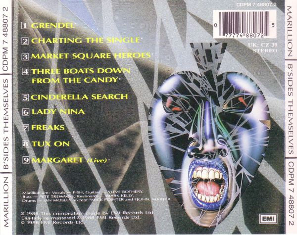 Marillion - B'Sides Themselves (tweedehands CD) - Velvet Music