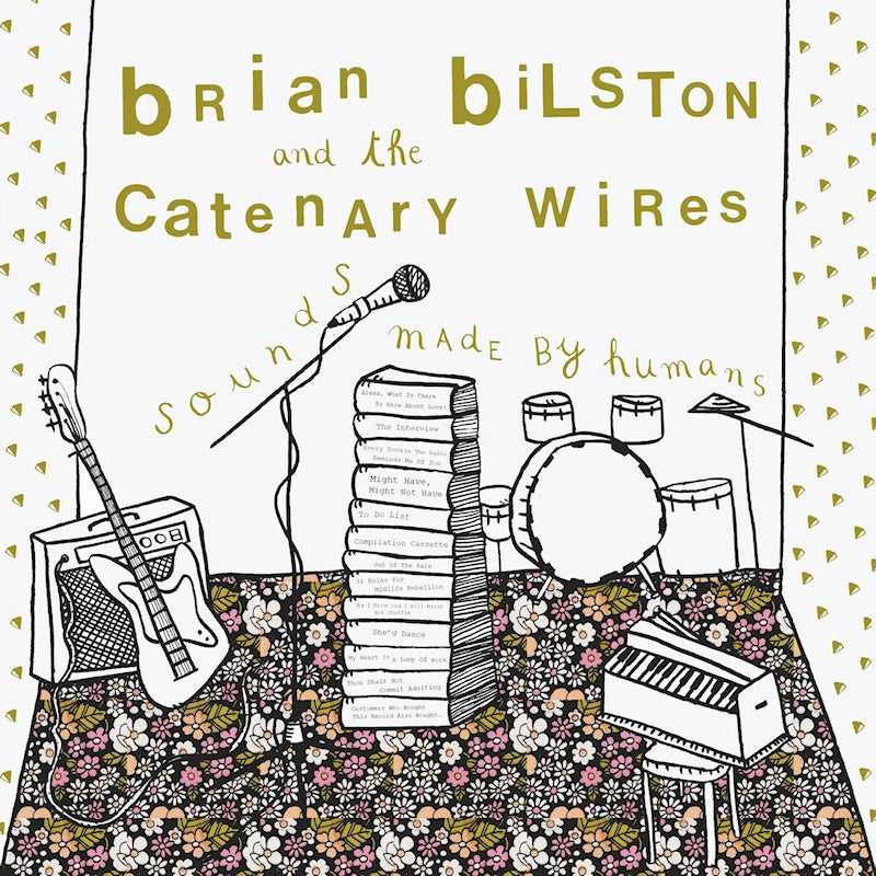 Brian Bilston & The Catenary Wires - Sounds made by humans (green) (LP) - Velvet Music