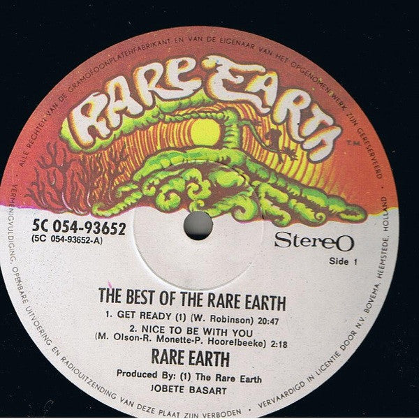 Rare Earth - The Best Of The Rare Earth (tweedehands LP) - Velvet Music