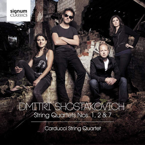D. Shostakovich - String quartets 1, 2 & 7 (CD) - Velvet Music