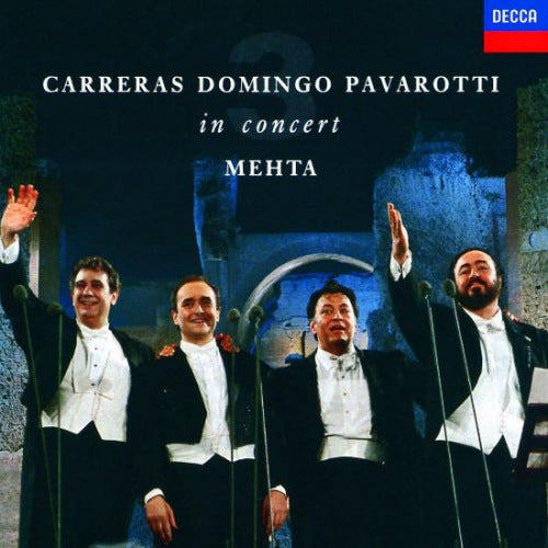 Carreras/domingo/pavarotti - In concert-remastered- (CD) - Velvet Music