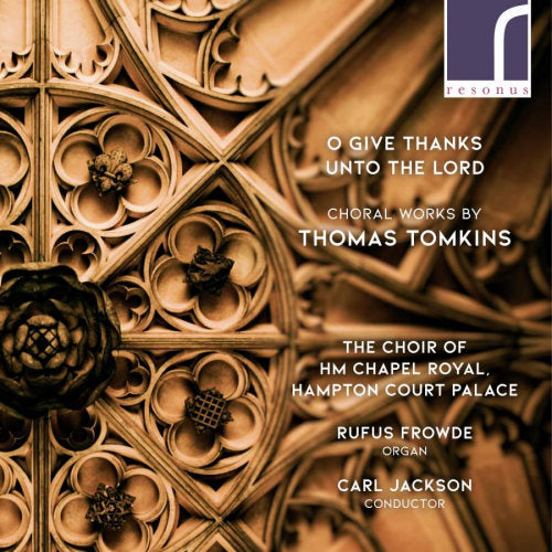 Choir Of Hm Chapel Royal Hampton Court Palace - O give thanks unto the lord (CD) - Velvet Music
