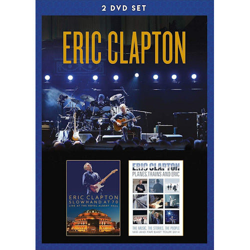 Eric Clapton - Slowhand at 70: live a/t rah + plains trains and e (DVD movie)