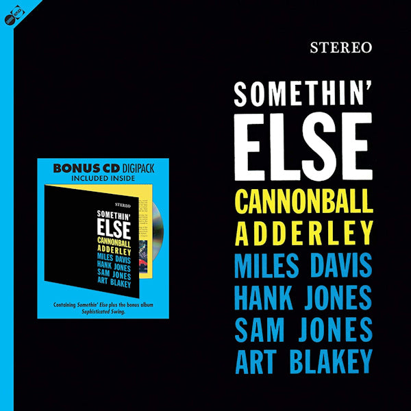 Cannonball Adderley - Somethin' else (LP) - Velvet Music