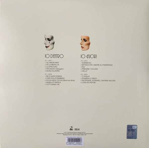 Ornella Vanoni - Io dentro lo fuori (LP) - Velvet Music