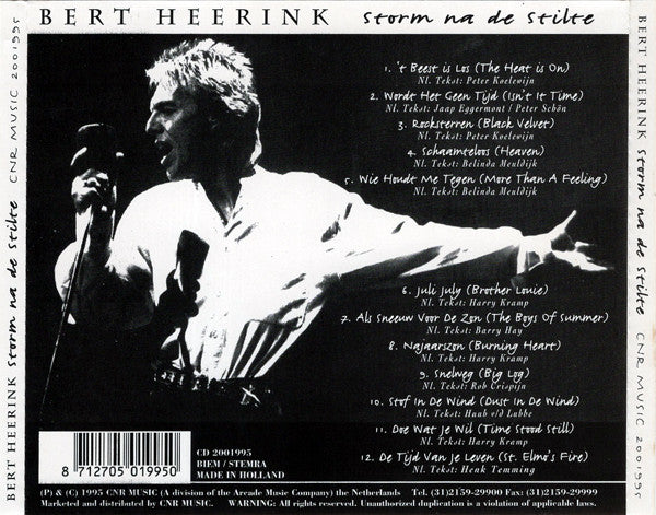 Bert Heerink - Storm Na De Stilte (CD d'occasion)