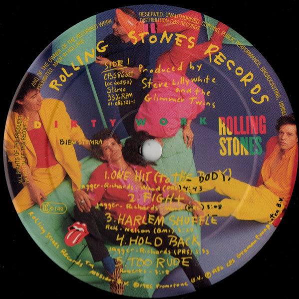 Rolling Stones, The - Dirty Work (tweedehands LP) - Velvet Music