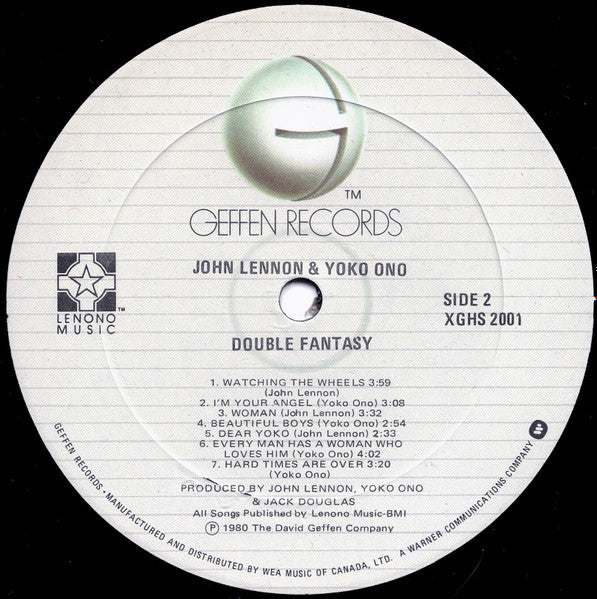 John Lennon & Yoko Ono - Double Fantasy (tweedehands LP) - Velvet Music
