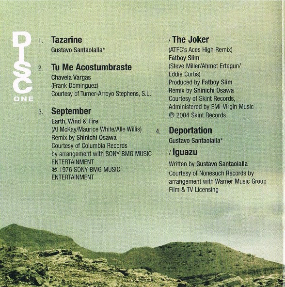 Various - Music From And Inspired By The Motion Picture Babel (second-hand CD)
