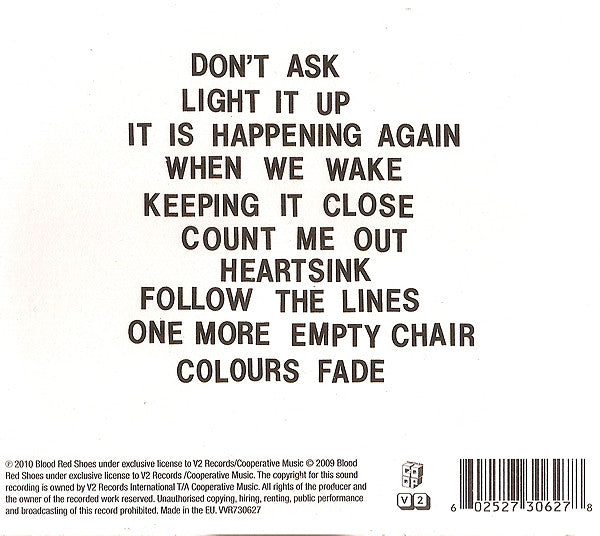 Blood Red Shoes - Fire Like This (tweedehands CD) - Velvet Music