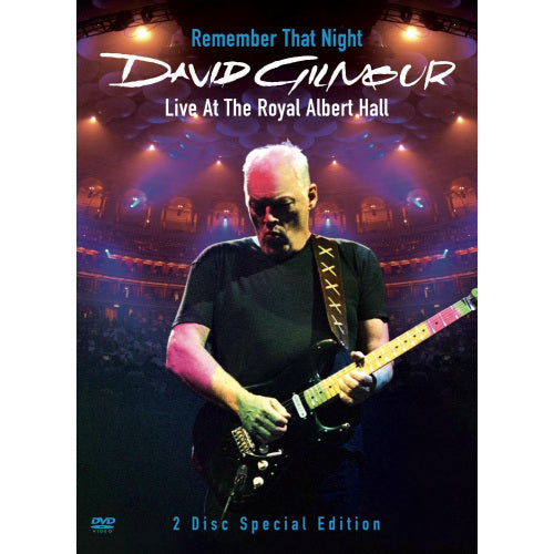 David Gilmour - Remember that night (film DVD)