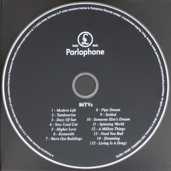 86TVs - 86TVs (CD) - Velvet Music