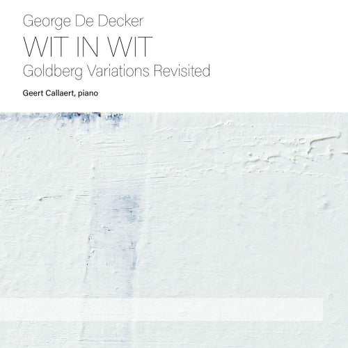 George De Decker - Wit in wit (CD) - Velvet Music