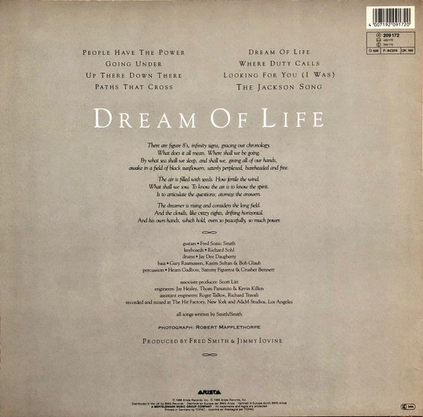 Patti Smith - Dream Of Life (tweedehands LP) - Velvet Music