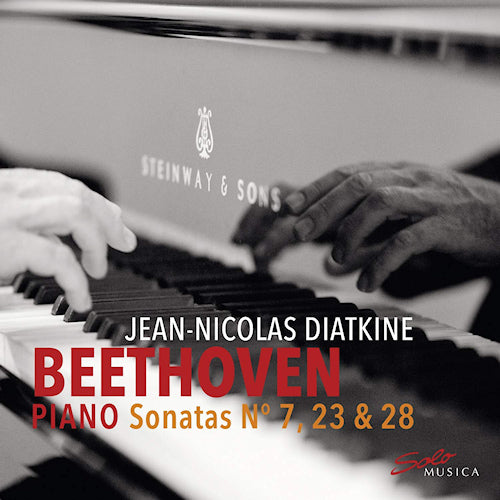 Jean Diatkine - nicolas - Beethoven sonates pour piano n°7, 23 & 28 (CD)