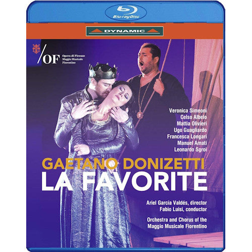 Veronica Simeoni - Celso Albelo - Orchestre et Chœur du Maggio Musicale Fiorentino / Fabio Luisi - La favorite (Blu Ray disc musical)